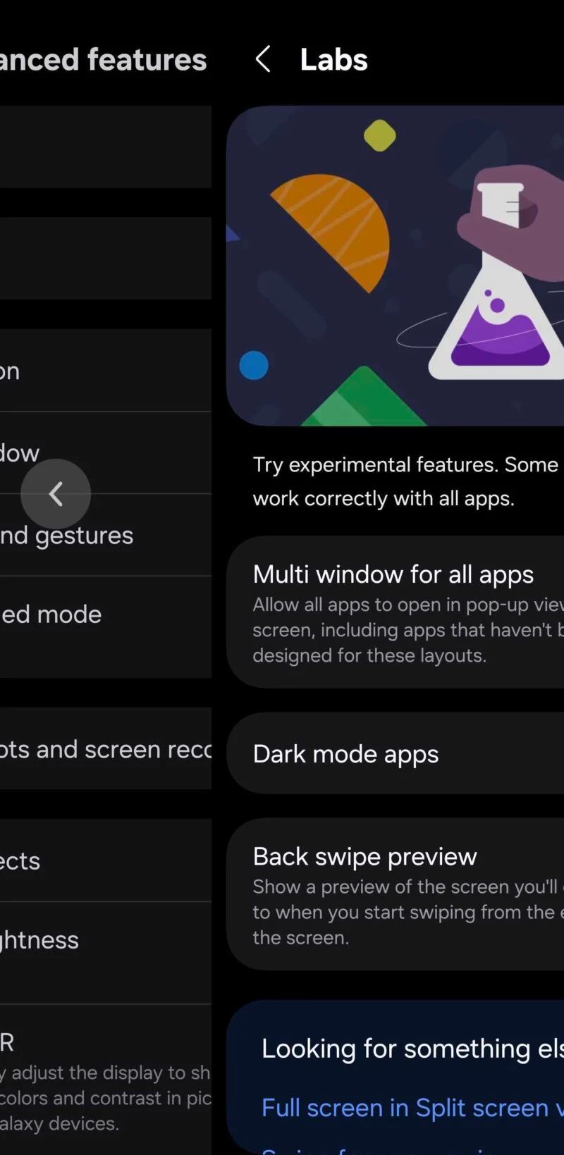 إعدادات One UI 8.5